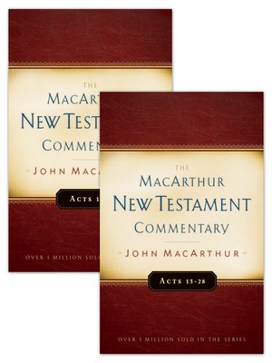 cover image of Acts 1-28 MacArthur New Testament Commentary Two Volume Set